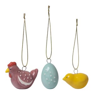 Pluto Hänge prydnad 3-pack The henhouse