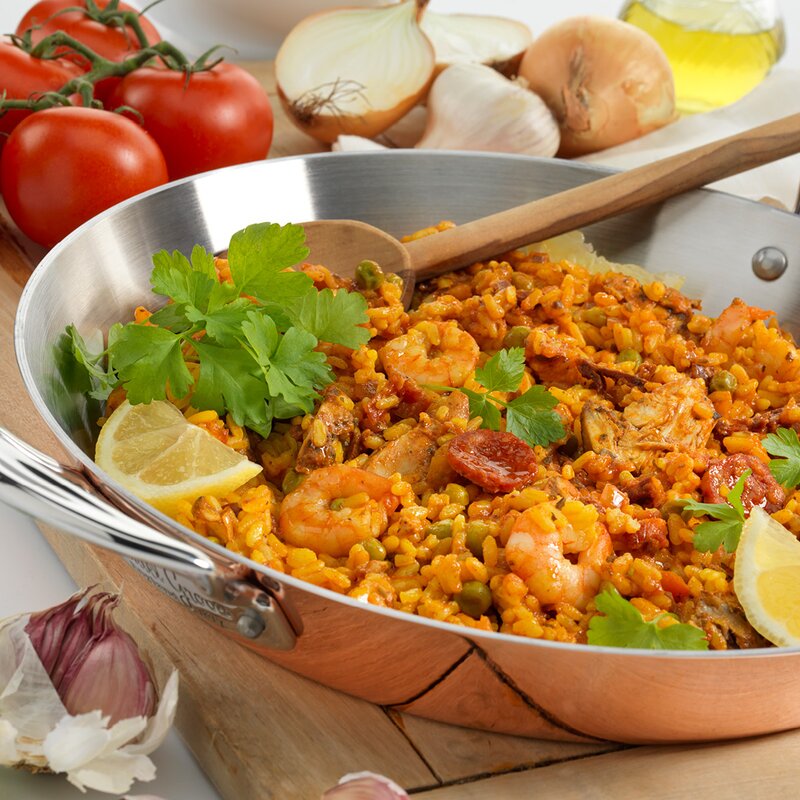 Samuel Groves Copper Induction paellapanna 30 cm