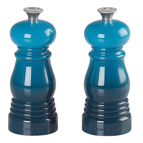 Le Creuset Salt- och pepparkvarnset 12 cm deep teal