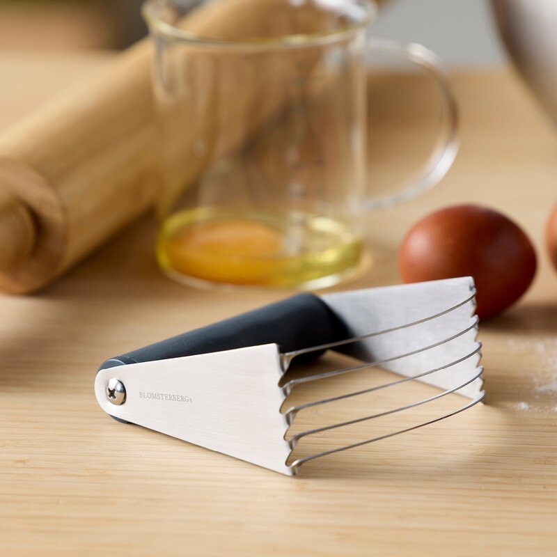 Blomsterbergs Degblandare 12x10x4,5 cm grå/stål