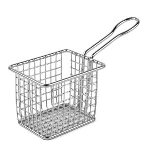 Exxent Serveringskorg mini 10x7,5 cm rostfri