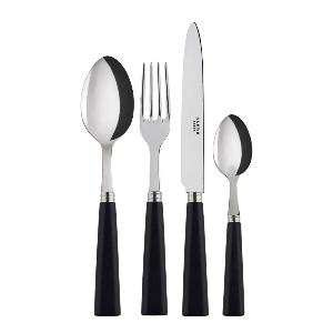 Sabre Nature Bestickset 24 delar Svart Trä