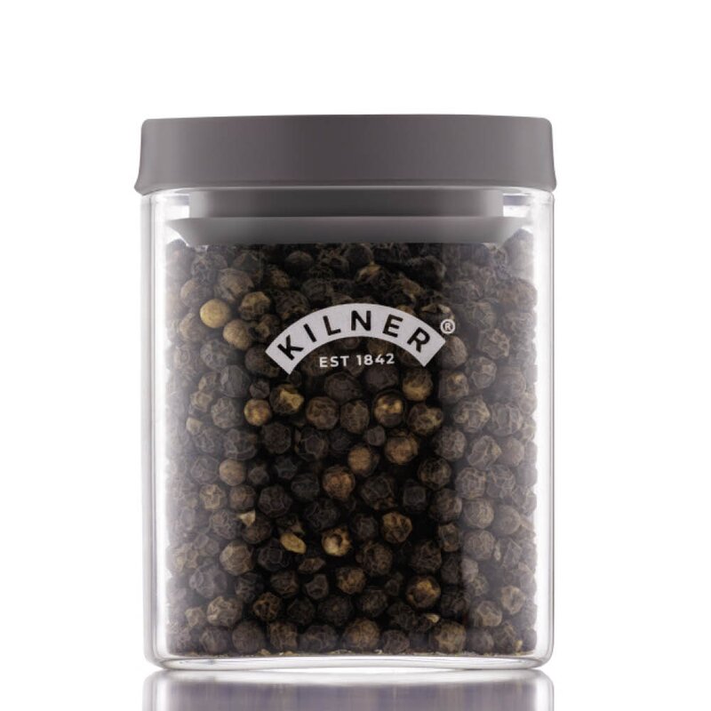 Kilner Fresh kryddburk 160 ml glas/grå
