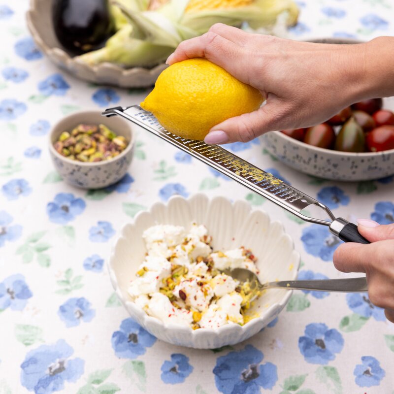 Sagaform Eden vaxad duk 150x250 cm blå mix