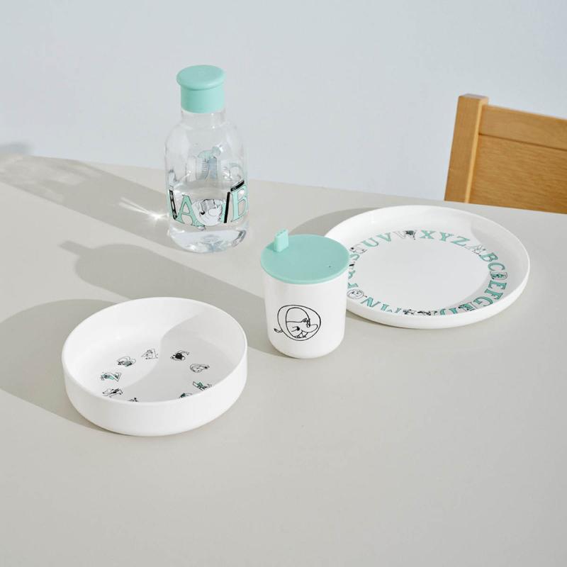 RIG-TIG Mumin Drink-It Vattenflaska 50 cl Turqouise/Klar