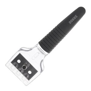 Dorre Hema hällskrapa med 5 extra blad 16 cm svart