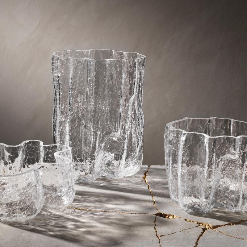 Kosta Boda Crackle Skål 16 cm