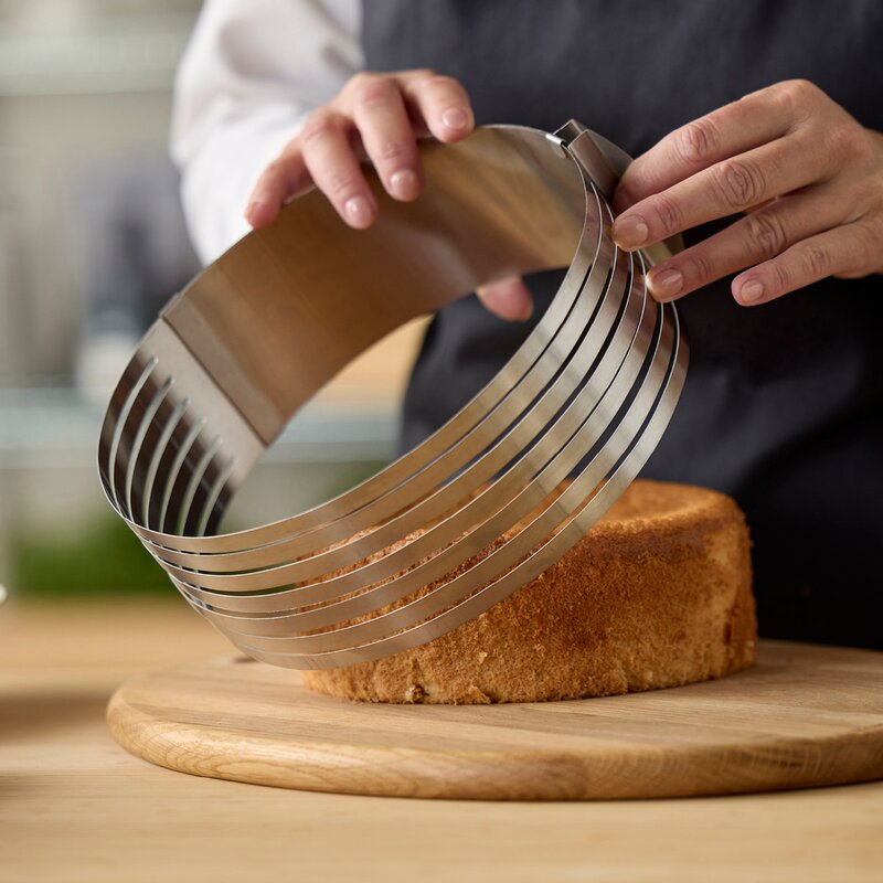 Blomsterbergs Justerbar tårtdelare 24-30x8 cm stål