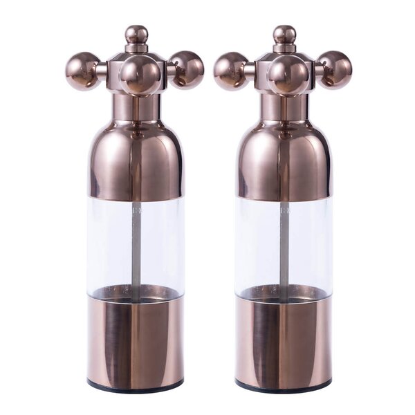 Vargen & Thor Axia salt- och pepparkvarn 18 cm 2-pack brons