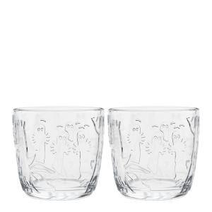 MoominIittala Mumin Glas 28 cl 2-pack Klar