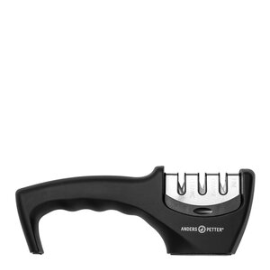 Anders Petter Classic knivslip 21x7,5 cm svart/rostfri