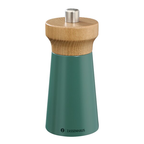 Zassenhaus Westerland pepparkvarn 12 cm grön