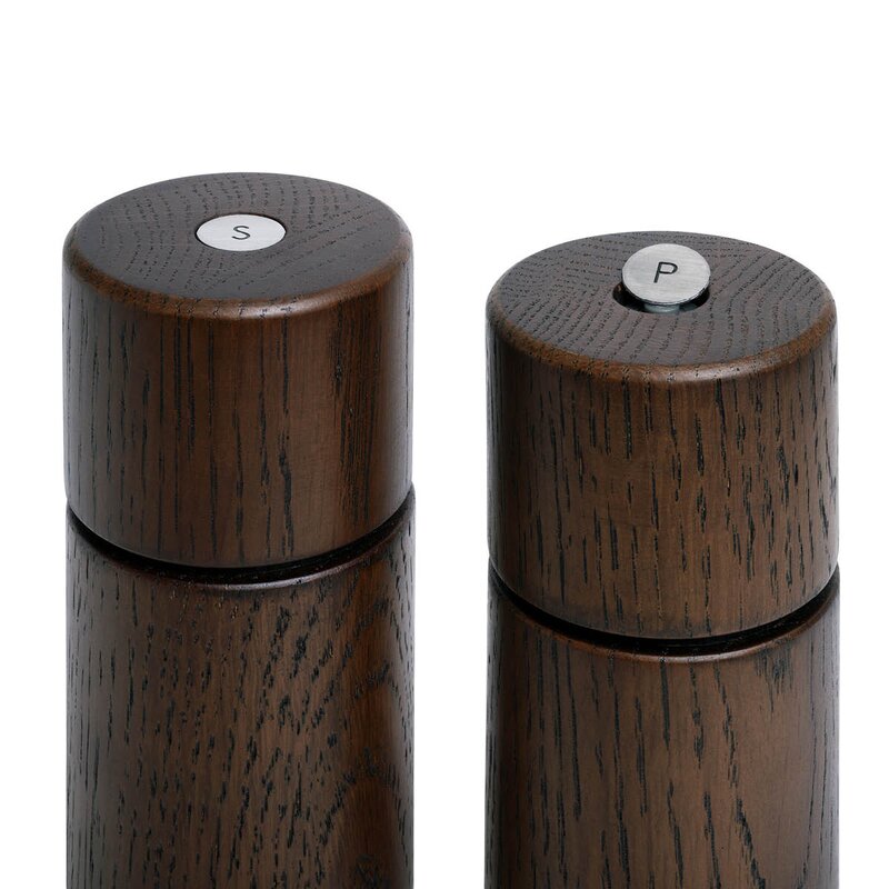 CrushGrind Bergen kryddkvarn 12 cm smoked oak