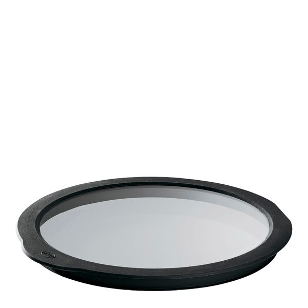 Rösle Glaslock 28 cm klar/svart