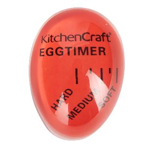 Kitchen Craft  Kitchencraft Färgjusterande Äggtimer Röd