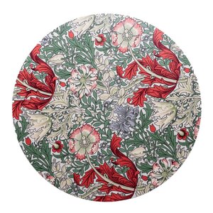 William Morris Comton grytunderlägg 21 cm röd