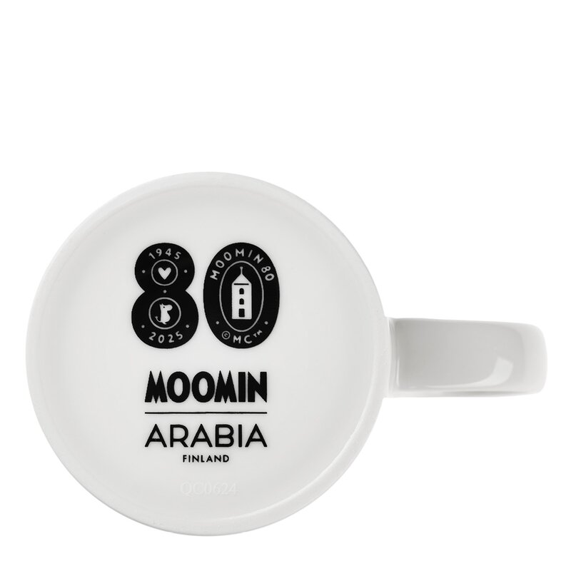 MoominArabia Muminmugg 30 cl Vänner för alltid 80 år