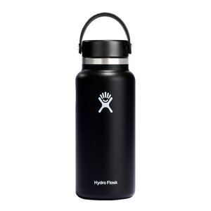 Hydro Flask Wide Mouth Flex termosflaska 0,946 L svart