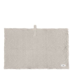 The Organic Company Big Waffle badrumsmatta 80x55 cm stone