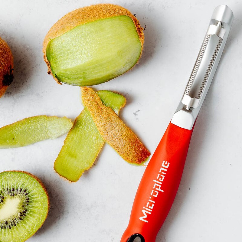 Microplane Professionell skalare med sågblad röd