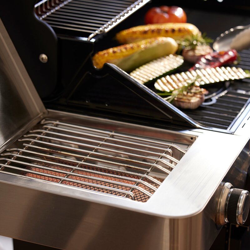 Rösle Videro G4-S Vario+ gasolgrill 20500W svart