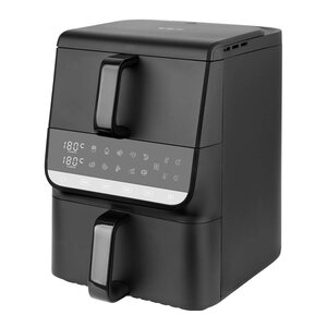 EMERIO Dubbel airfryer AF-133542 3,5+6,5 L svart