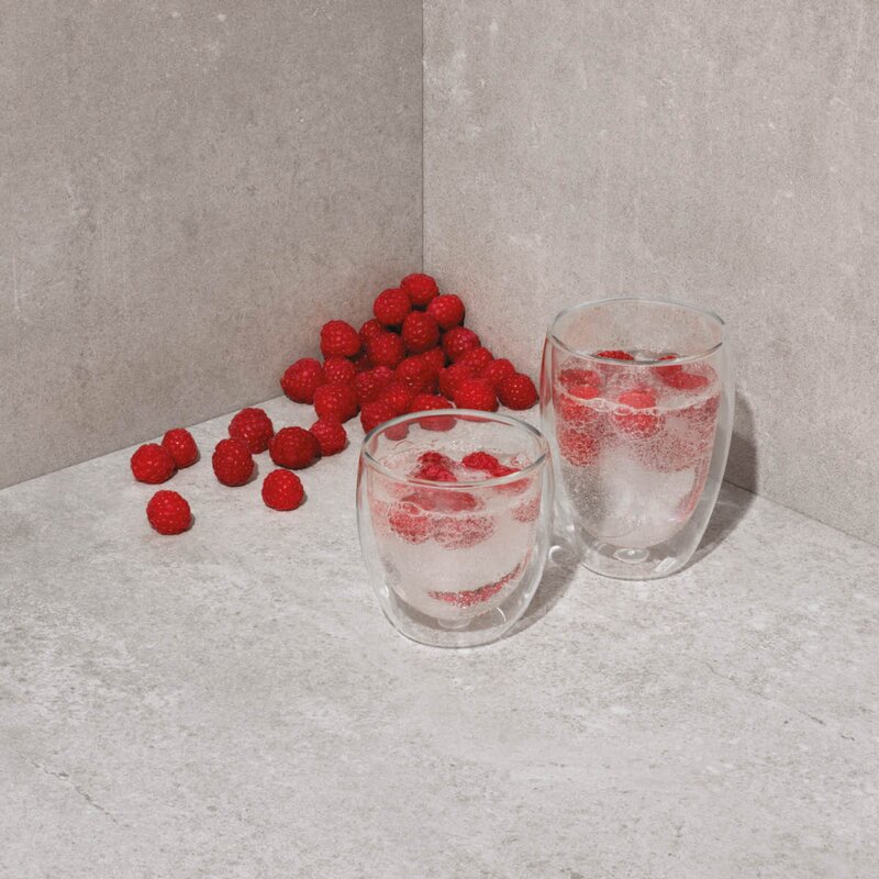 Bodum Pavina Glas dubbelväggad 25 cl 6-pack Klar