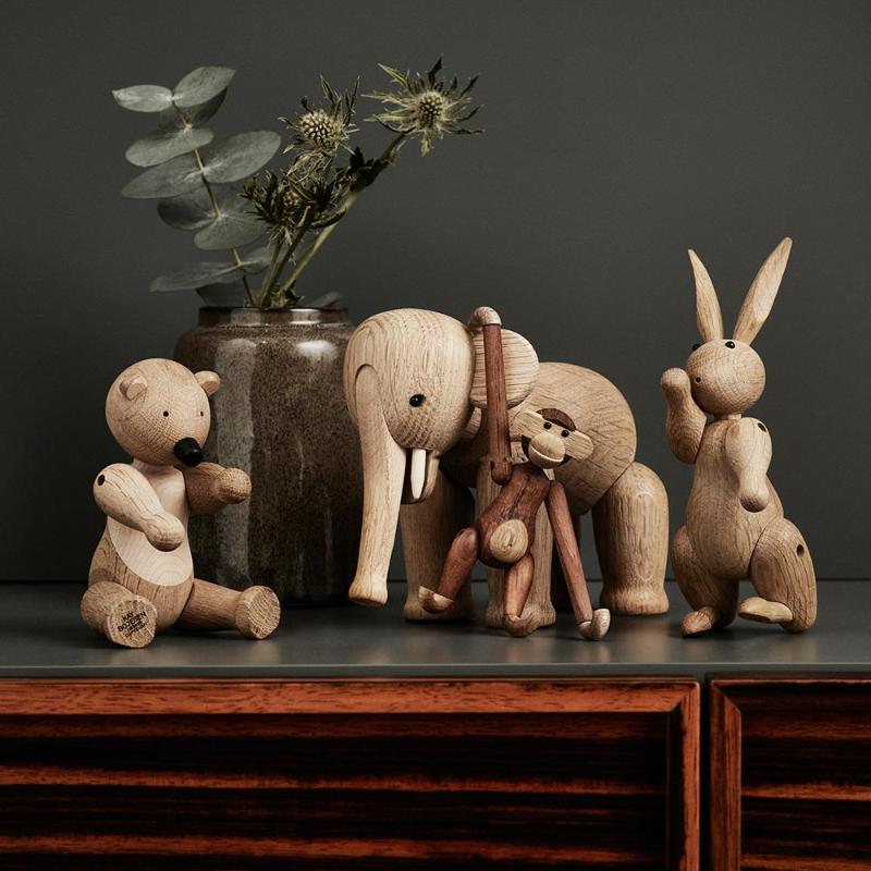 Kay Bojesen Denmark Kay Bojesen Apa mini 9,5 cm Teak/Limba