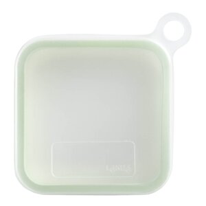 Lékué Återanvändbart fodral för smörgåsar 18 cm grön/klar