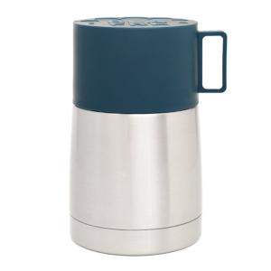 Blafre Mattermos 500 ml stål/marinblå