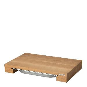 Continenta Skärbräda med låda 48x32,5 cm Ek