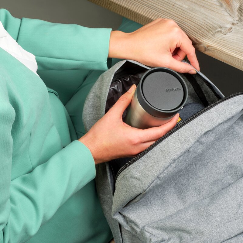 Brabantia Make & Take termosmugg 20 cl mörkgrå