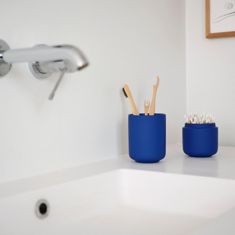 Zone Ume Burk med lock 10 cm Indigo Blue