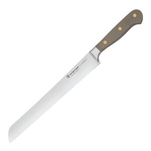 Wüsthof Classic Colour brödkniv 23 cm dubbeltandad Velvet Oyster