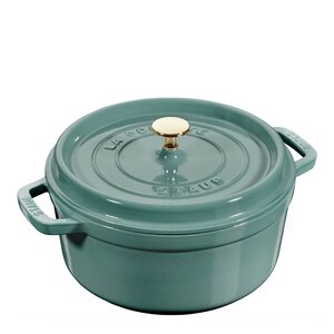 Staub La Cocotte gryta 3,8 L rund Eukalyptus