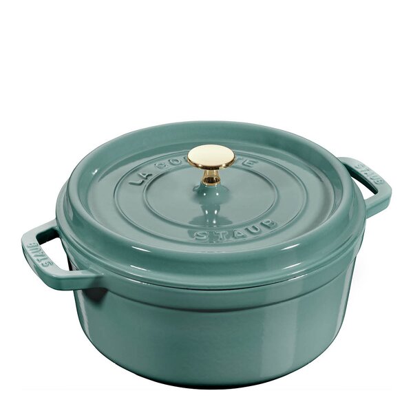 Staub La Cocotte gryta 3,8 L rund Eukalyptus