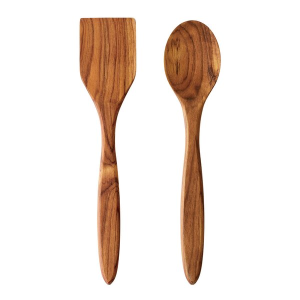 Aida RAW Teak stekspade och grytsked 2 delar