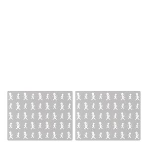 SOLSTICKAN Bordstablett 30x40 cm 2-pack Grå