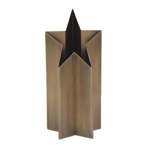 Markslöjd Asteri bordstjärna lampa 27 cm antik mässing