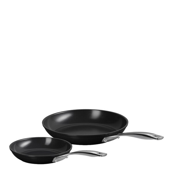 Le Creuset ENSC stekpanna 2 delar 20+26 cm black