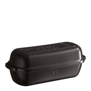 Emile Henry Brödform rektangulär 4,5 L svart