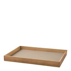 LIND DNA Even teak bricka medium 28x36 cm nupo clay brown