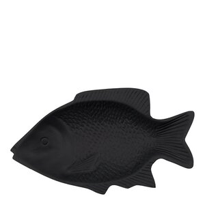 House Doctor Fish väggkonst 30x16,5 cm svart