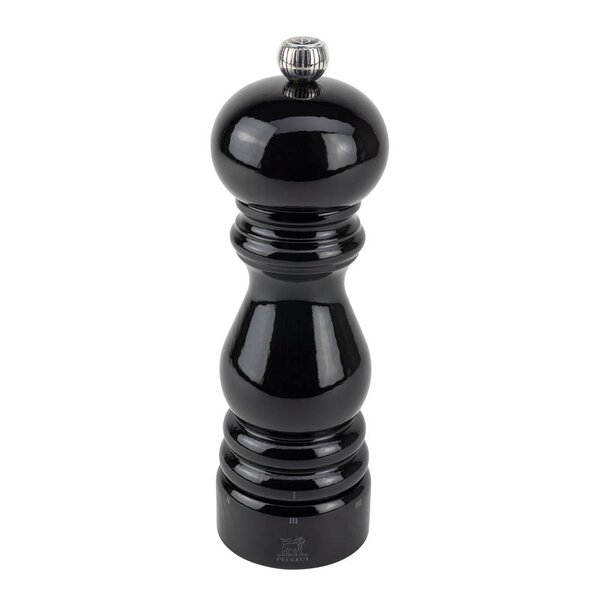 Peugeot Paris u-Select Zirlion saltkvarn 18 cm Lacquered Black