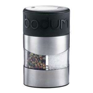 Bodum Twin Salt- Och Pepparkvarn 12,5 cm Svart