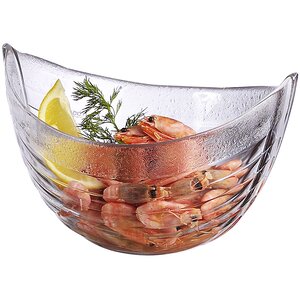 Nybro Crystal Bohus Skål räktrålare 22 cm