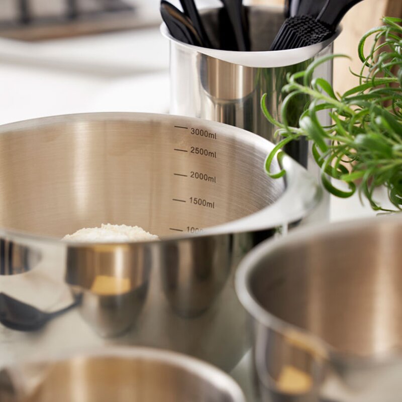 Rosti Margrethe skål 1,5 L stål