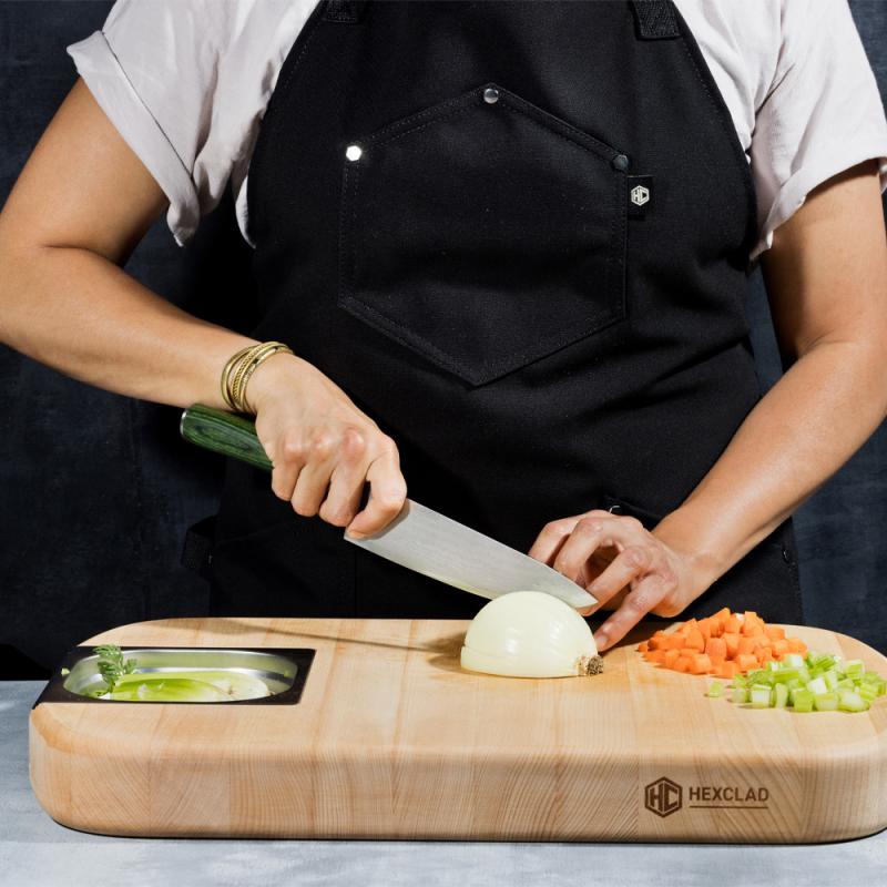 Hexclad Hybrid Kockkniv 20 cm Rostfri