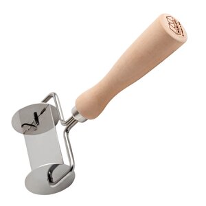 Marcato Rektangulär pastaskärare 6 cm rostfritt stål/trä