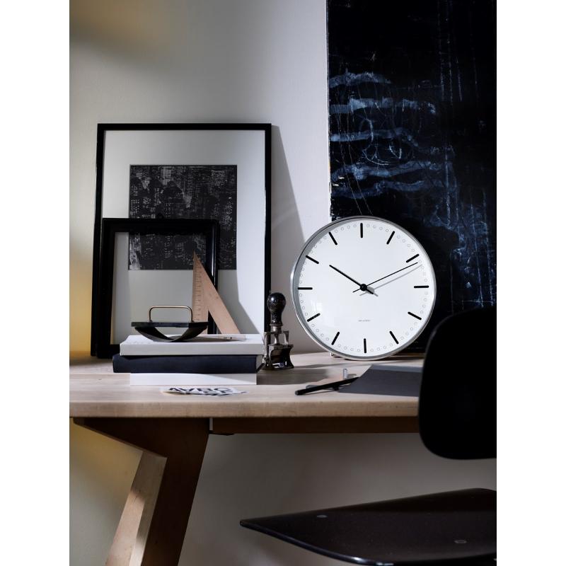 Arne Jacobsen City Hall Väggur 29 cm Vit